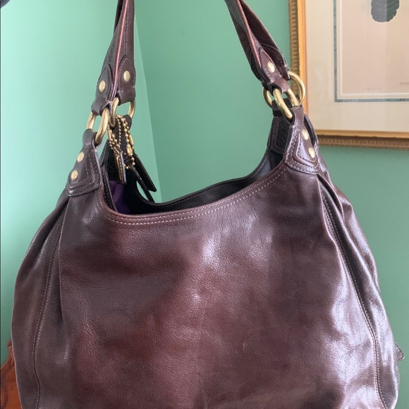 Coach purse brown leather - Picture 5 of 6